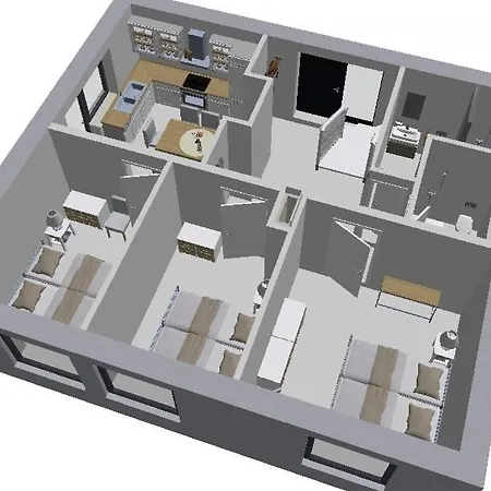Tatil Evi Backbert & Steuerbert Kopperby